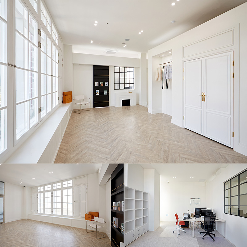 白色调办公空间，极简主义的完美诠释-1