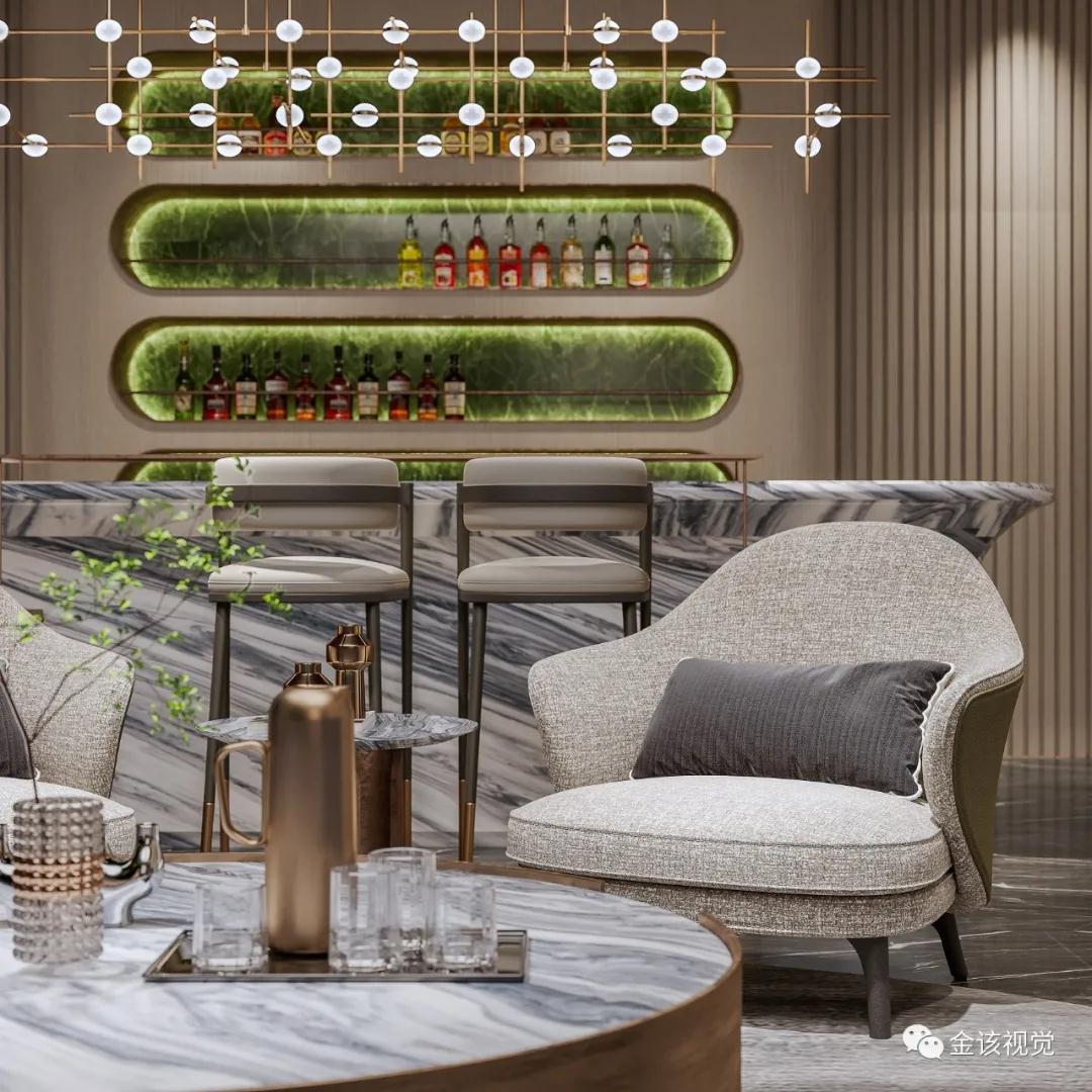 现代简约风格的家庭室内设计-11