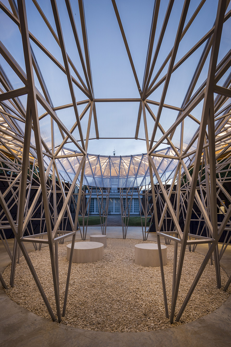 蛇形展厅2017，伦敦 / Kéré Architecture-83