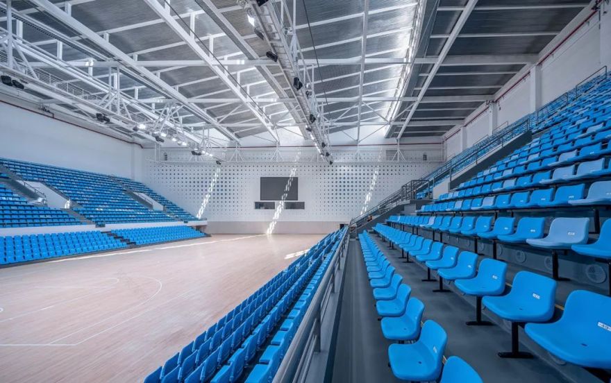 波浪造型下的如东体育中心,活力无限-30