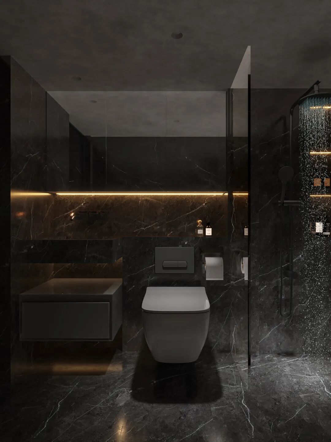 广州越秀天荟江湾Loft公寓丨中国广州丨格梵装饰集团-23