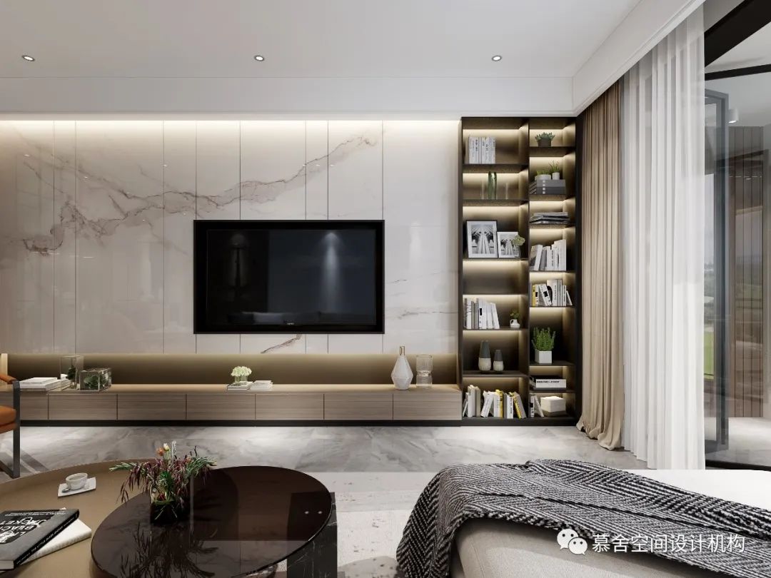 塘厦高夫尔球场周边现代简约家居设计-11