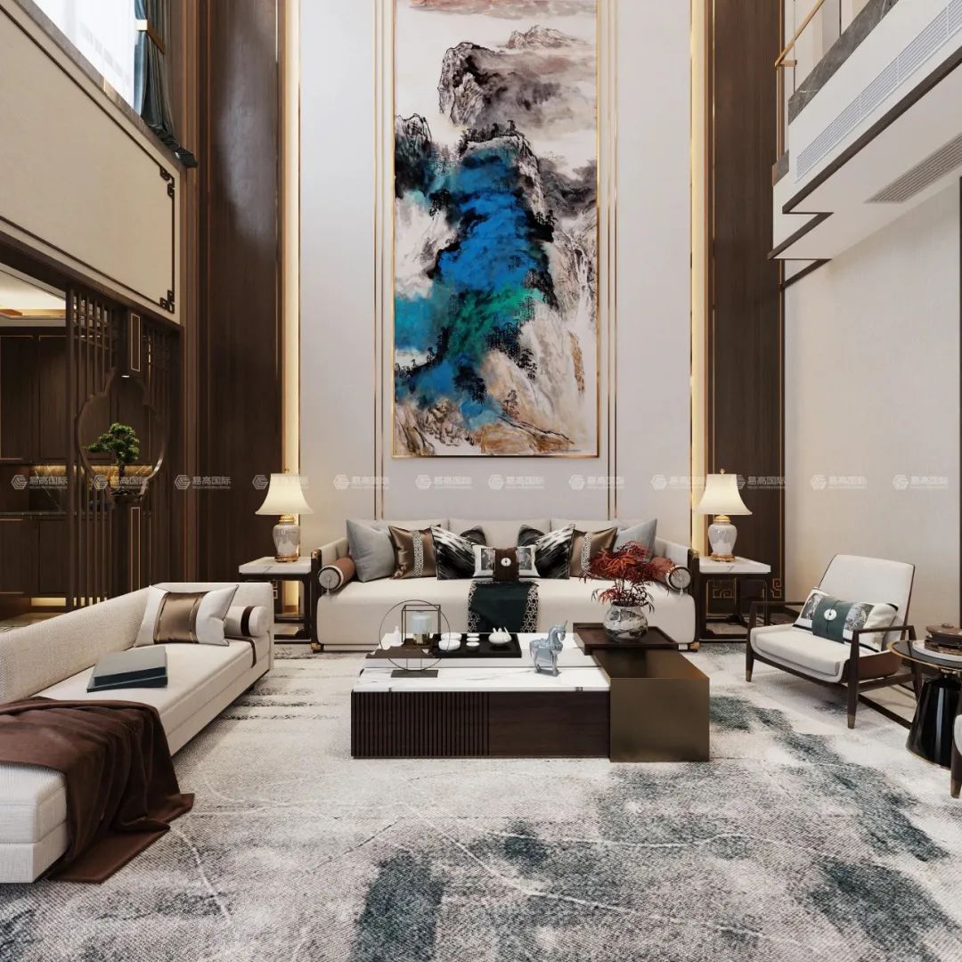 西安天浩上元郡新中式家居设计,演绎钟灵毓秀之美-12