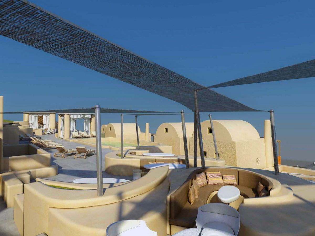 Pool Bar Dome Resort - Utopia Hotel Design Staging-22