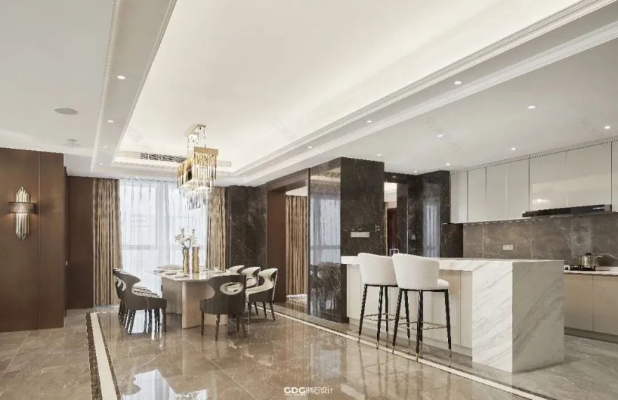 正大天峰住宅丨中国洛阳丨GDG煦石室内建筑设计咨询-23