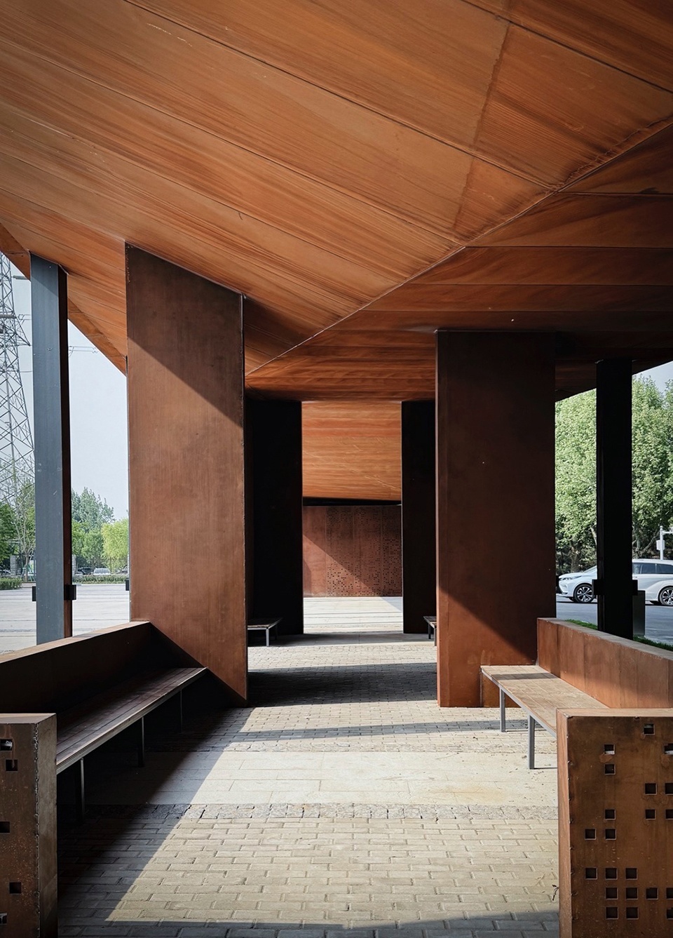 芦苇廊,观鸟屋等·邢襄生态园景观建筑系列丨中国河北丨北林风景建筑研究中心  段威工作室,上海领沃园林设计事务所  李工作室-88