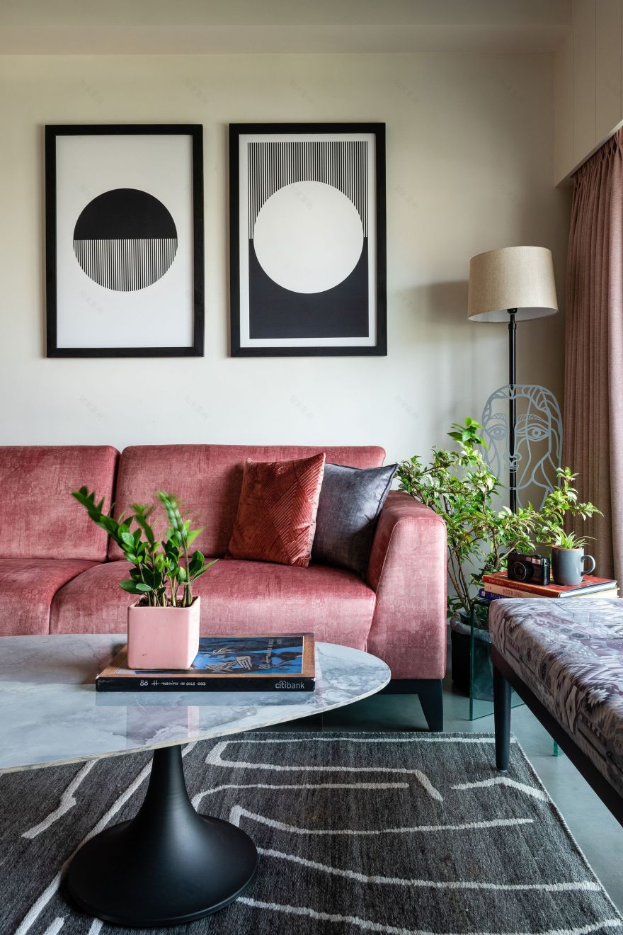 孟买950平小户型公寓空间最大化设计丨印度丨StudioADAPL-10