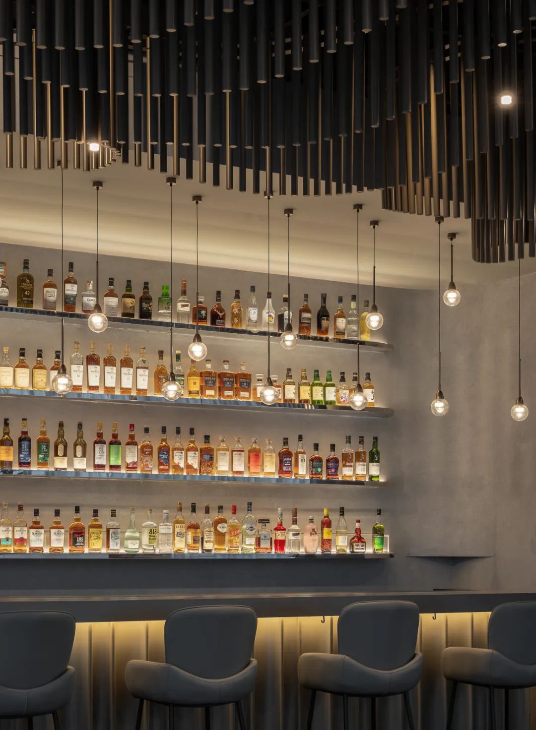 「葉LEAF」雪茄酒吧丨中国广州丨MARS星球建筑-81