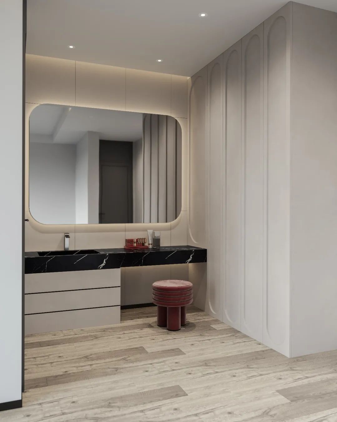 张楠楠·180平平层作品  现代极简-37