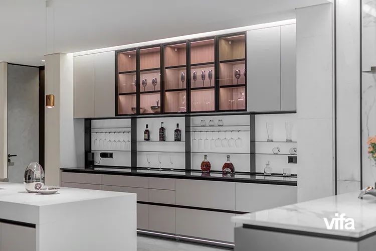 威法别墅客厅酒柜设计丨vifa威法-27
