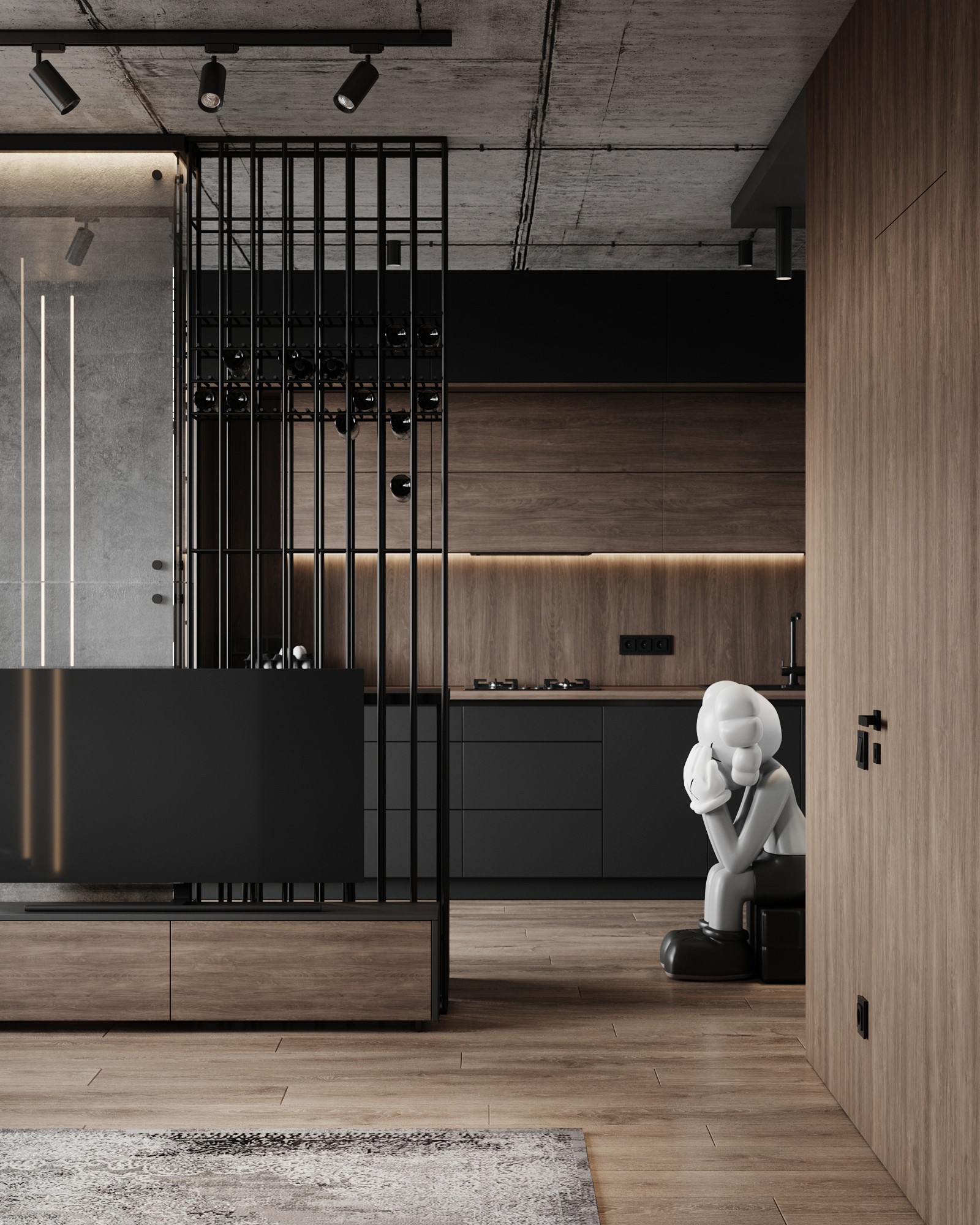 42㎡小空间公寓设计 超细致！-4