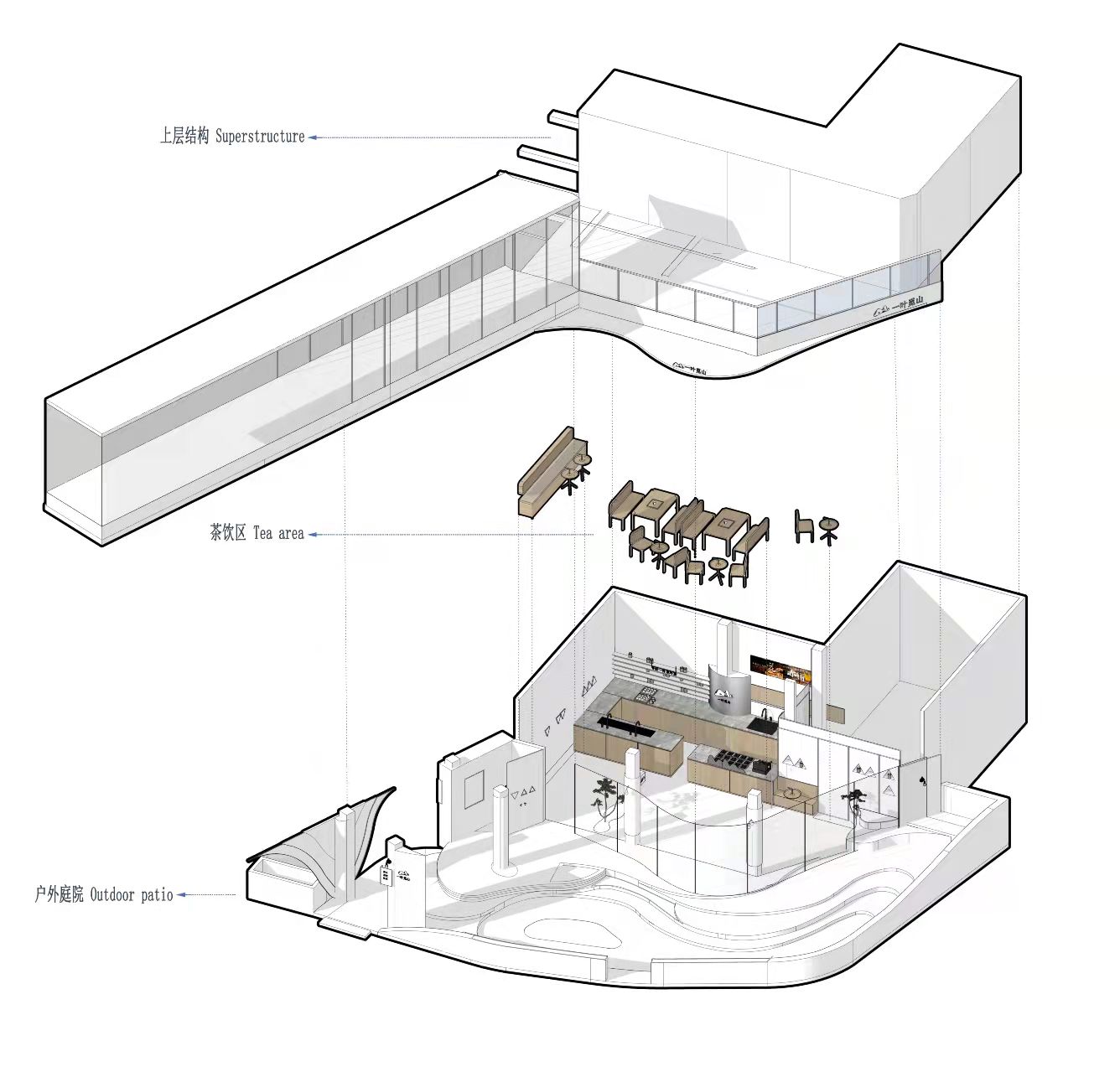 一叶觅山·城市中的“诗意茶园”丨中国合肥丨ASL建筑-42