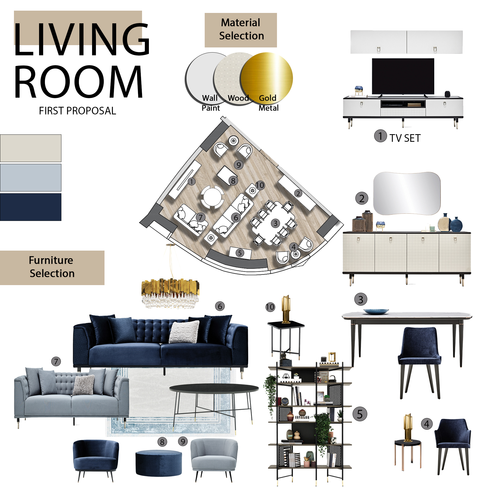 情绪板展示丨土耳其伊斯坦布尔丨Dizaynit-7