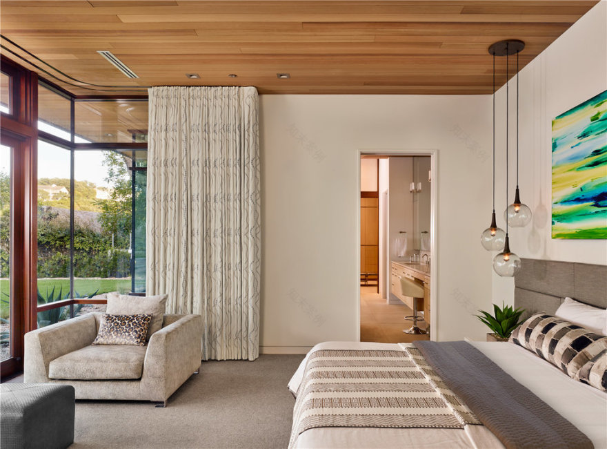 奥斯汀湖住宅 | 返璞归真的轻浮与稳固-16