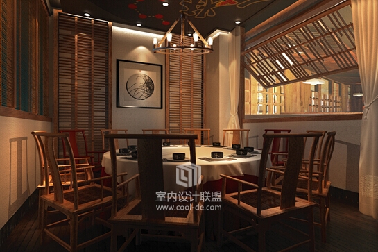 主题餐厅设计-西宁中秋餐厅设计-23