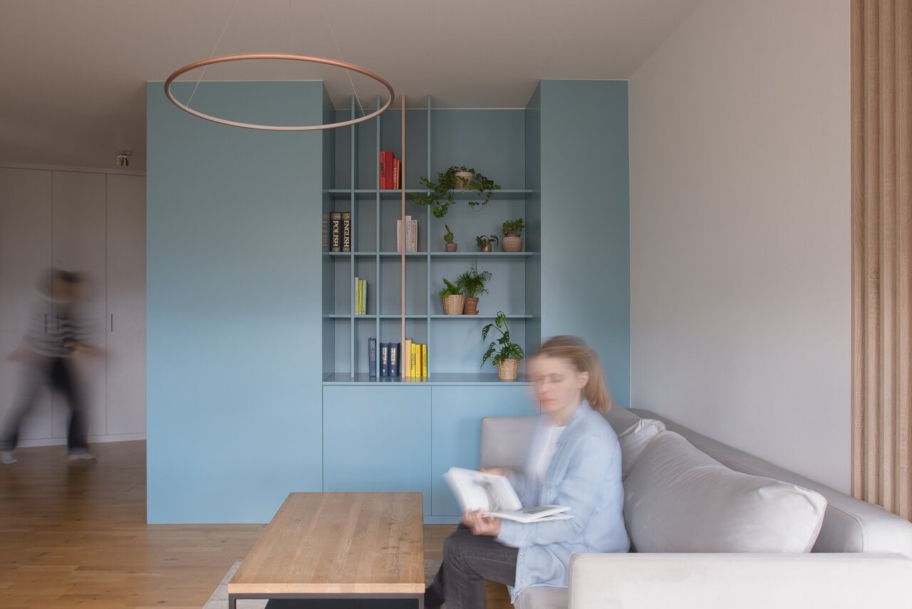 韩国  波兰双人组设计的布鲁克林景观33平单身公寓丨美国纽约丨Sulgi Cho与Piotr Pańczyk-36