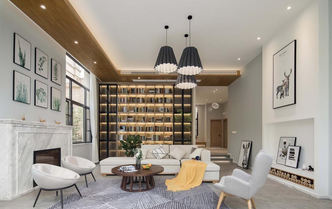 北欧风格别墅设计 | 原木之芯,自然人文的和谐统一-1