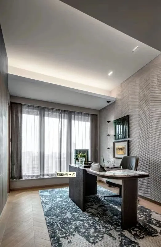 393㎡轻奢大平层，好魔性的家！-10