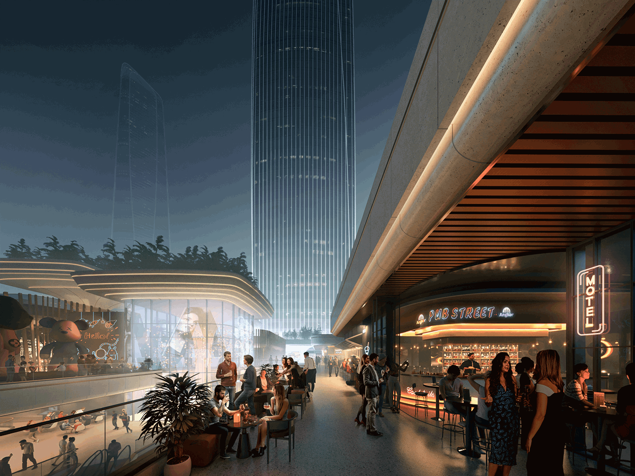 海口海航中心D10地块零售街概念设计丨中国海口丨Aedas-25