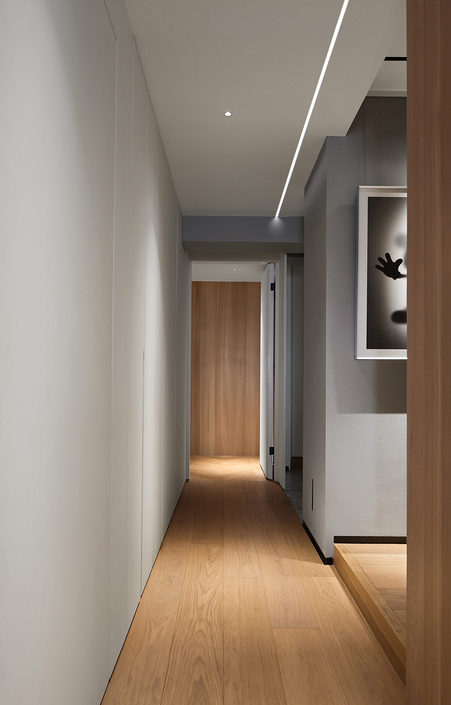 广州极简原木风的住宅-38