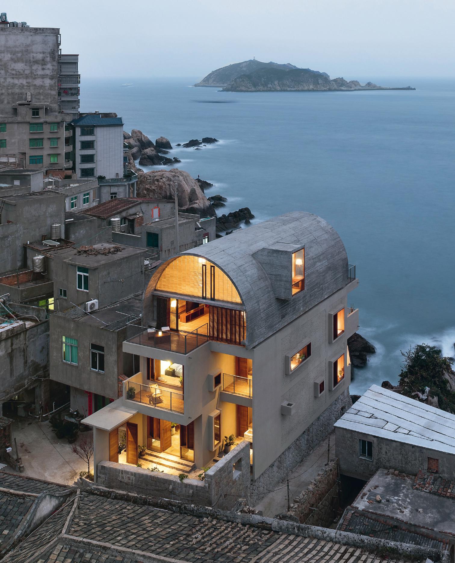 福州船长之家 | 海滨旧宅新生，打造光影交织的海港之灯-3