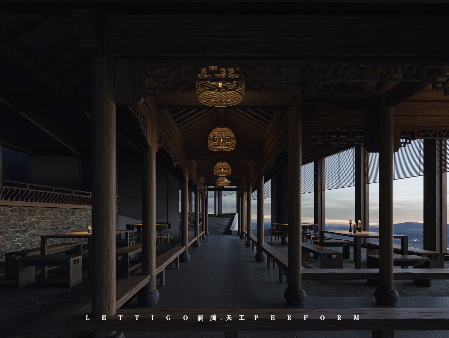 古典|中式|茶舍|茶室|餐厅-5