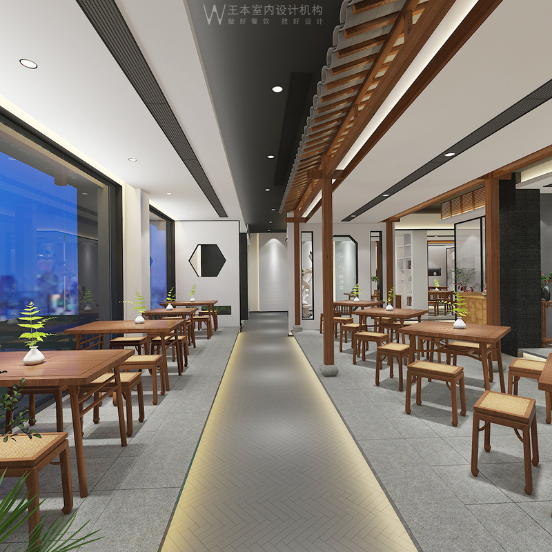 苏式面馆新中式设计丨中国南京丨万中设计王本餐饮空间设计机构-17