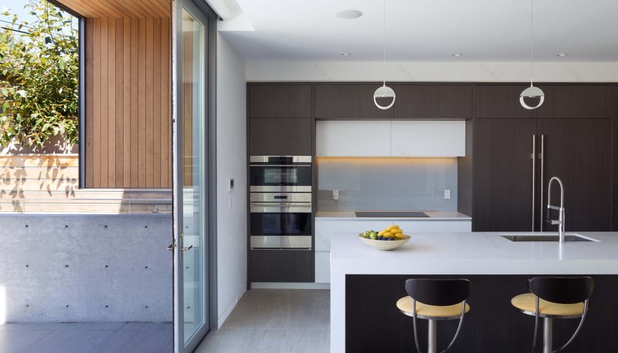 温哥华现代私人住宅,细节与景观的完美融合-12