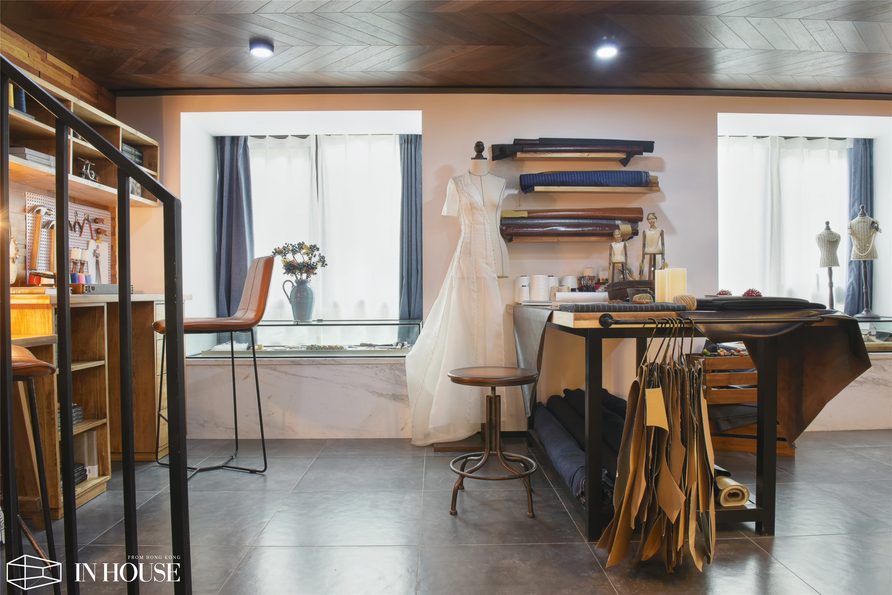 融创财富一号“私人衣橱”LOFT工业风公寓样板间设计——INHOUSE设计！-10