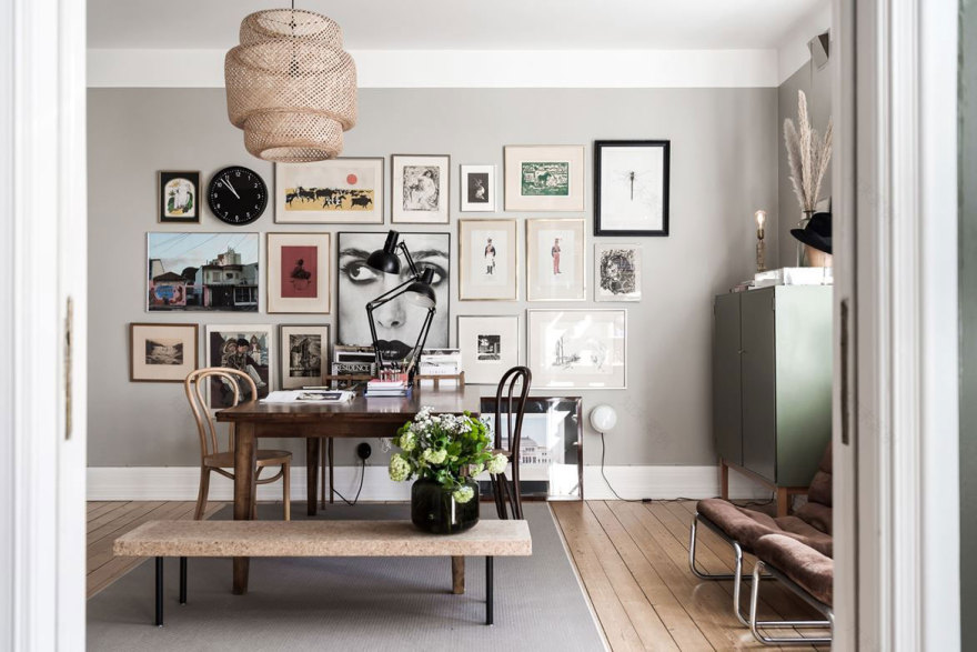 瑞典时尚公寓 | 海报与书籍的完美融合-5