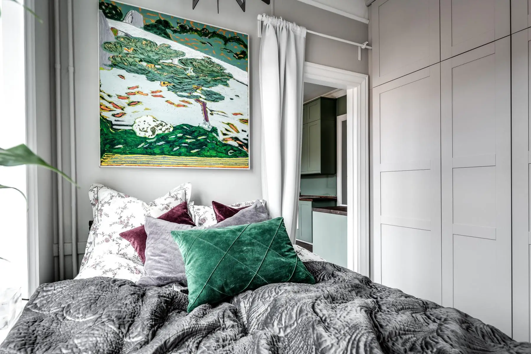 绿意盎然的水墨空间-20