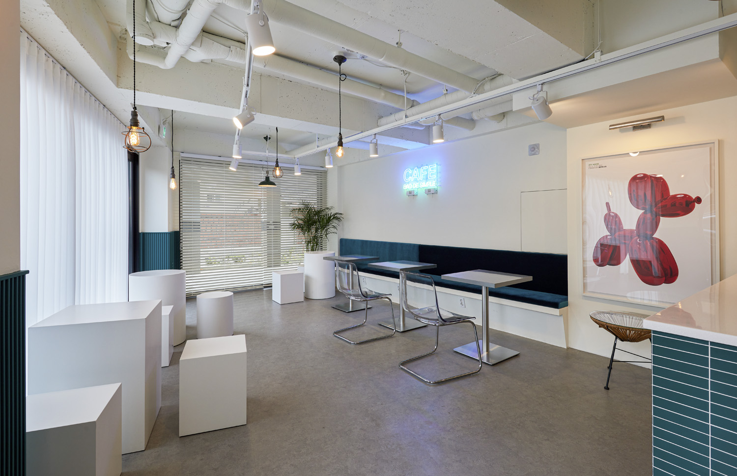 19 平现代简约咖啡厅 打造精致空间-7