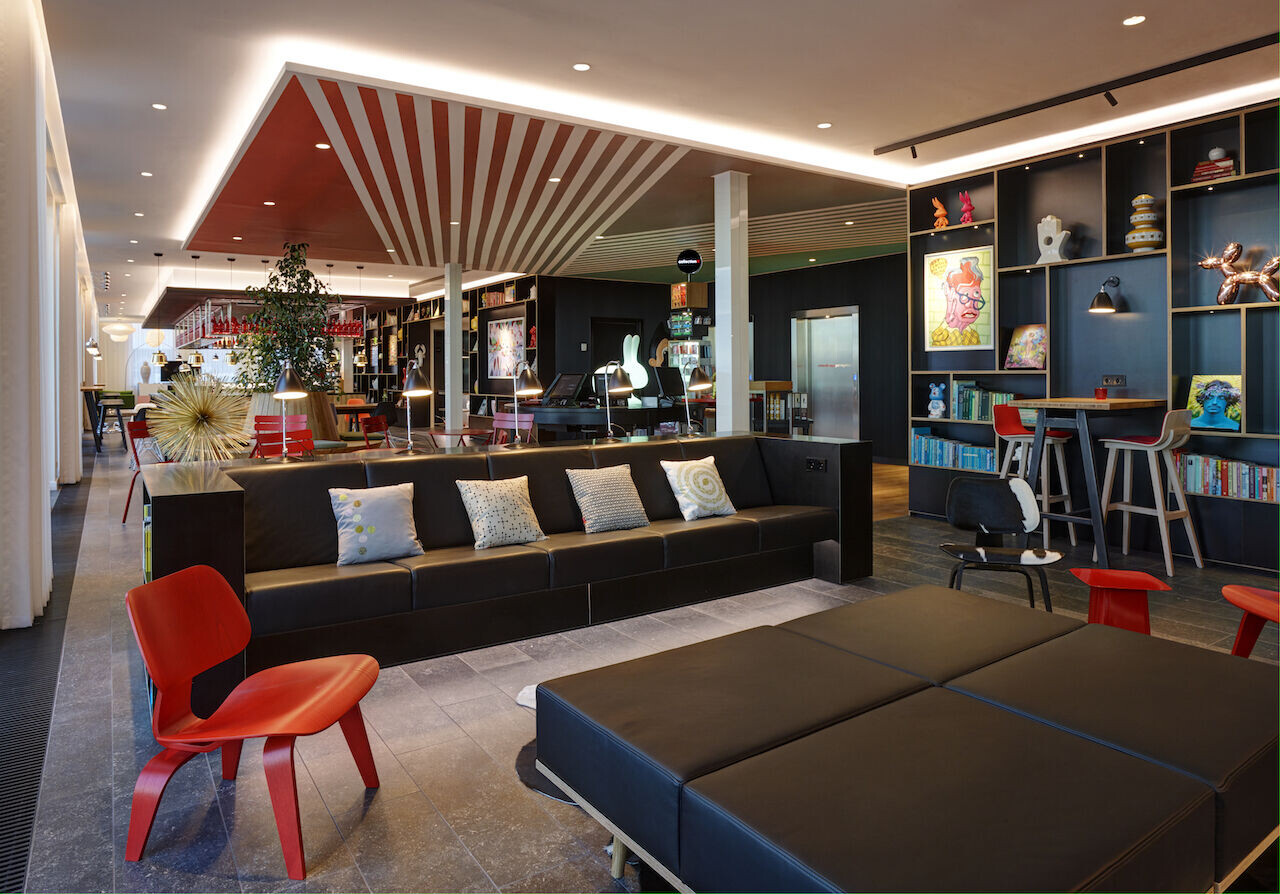 哥本哈根 citizenM 酒店,打造城市之上的天空之城-13