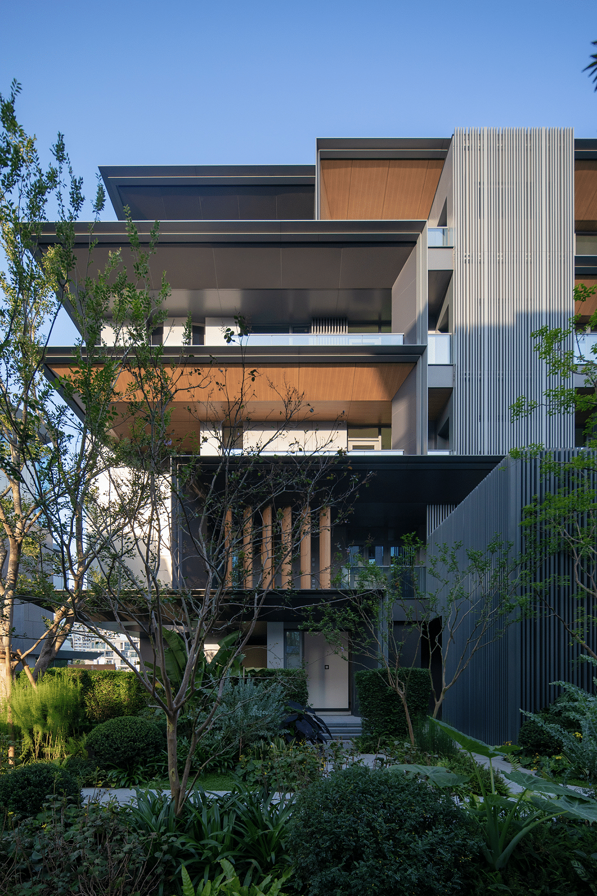 成都麓湖黑石岛垂直五联排别墅丨中国成都丨line+ studio-50