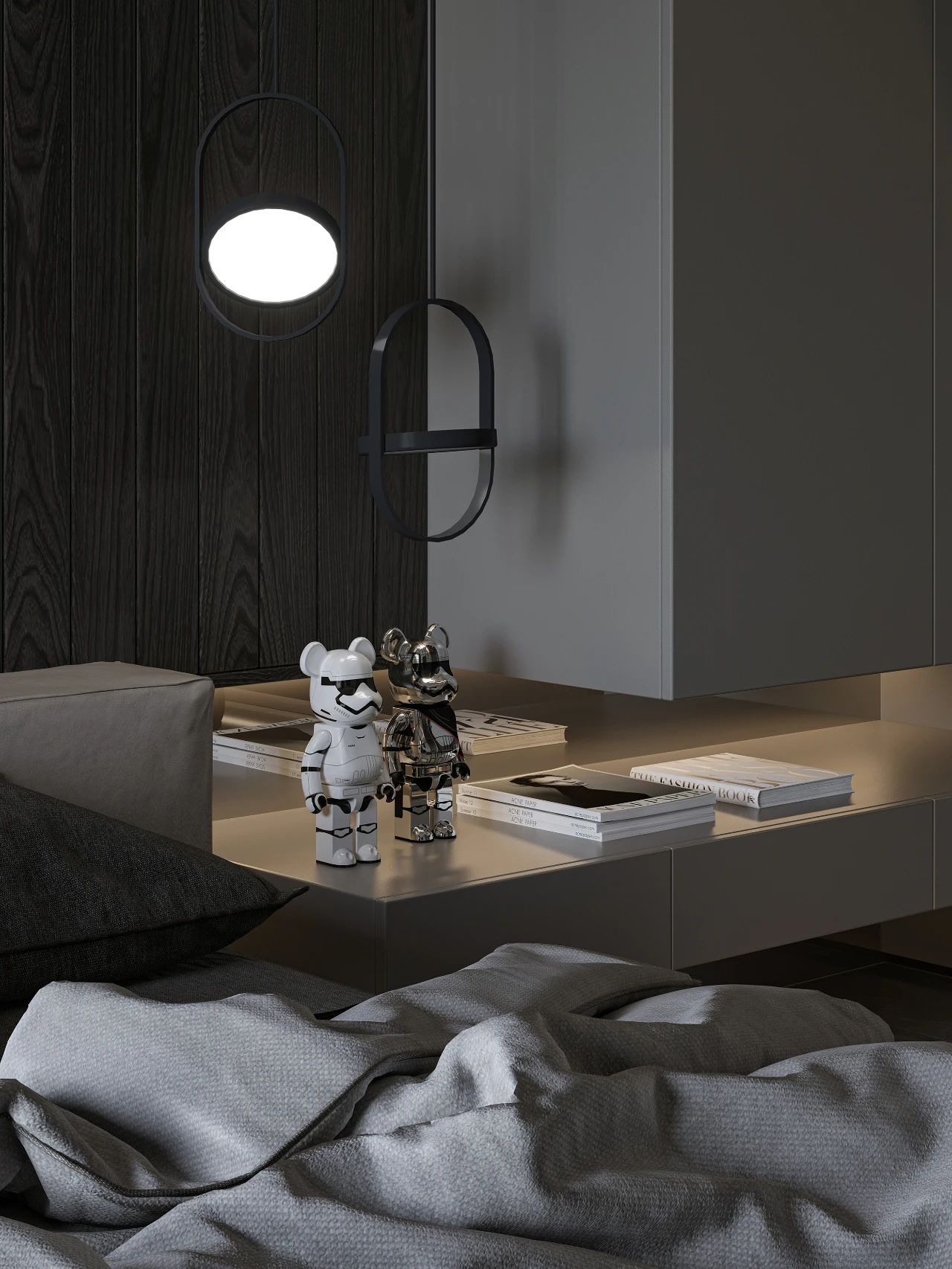 简约灰调婚房丨中国温州丨SUA DESIGN-18