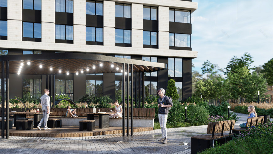 ЖК Шервуд小区环境整治丨俄罗斯巴尔瑙尔丨未明确体现-12