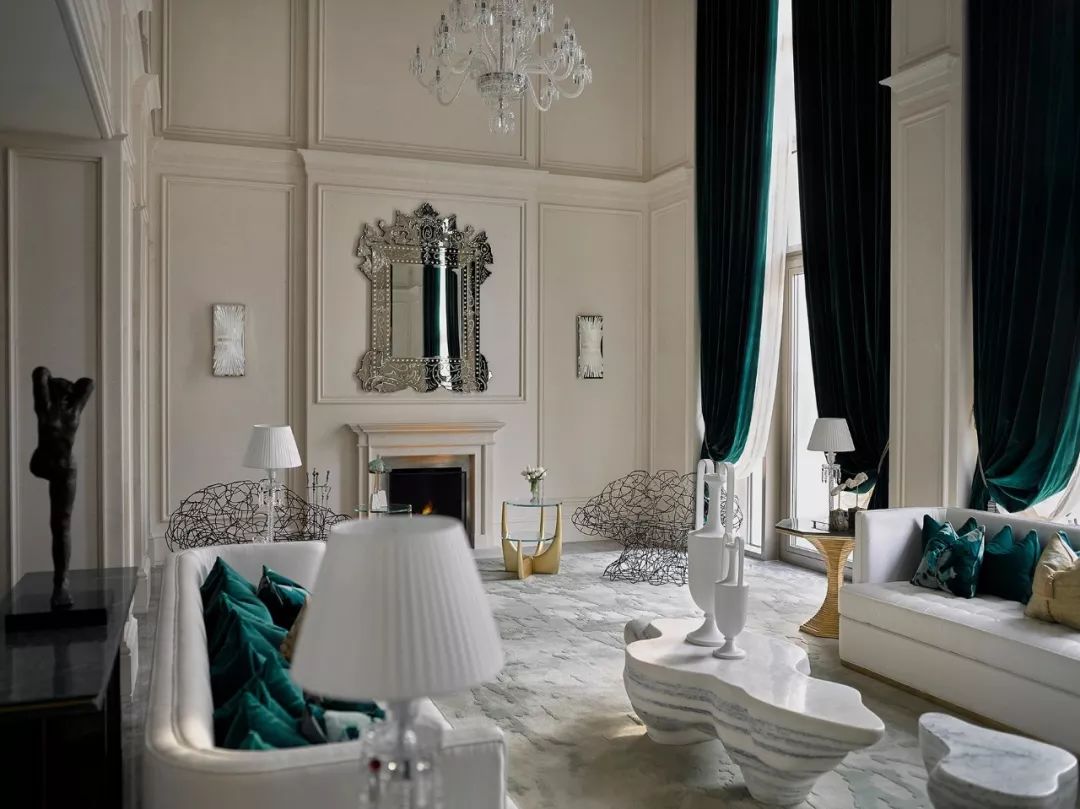 北京鲁能格拉斯小镇法式宅邸 | 古典与现代的艺术对话-15
