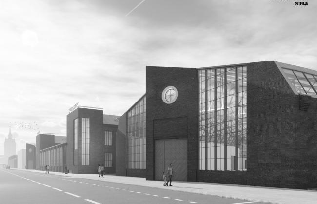 莫斯科运输博物馆（康斯坦丁·梅尔尼科夫车库改造）丨俄罗斯莫斯科丨尤里·格里戈良,AB梅加诺姆-7