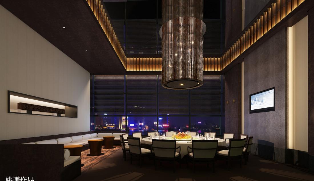 滁州琅琊区中式餐厅设计 | 包房、过道、接待、大厅空间-4