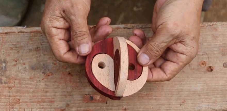 农村大爷的木艺世界 | 不用一颗钉子,打造 2500 年前鲁班凳-157