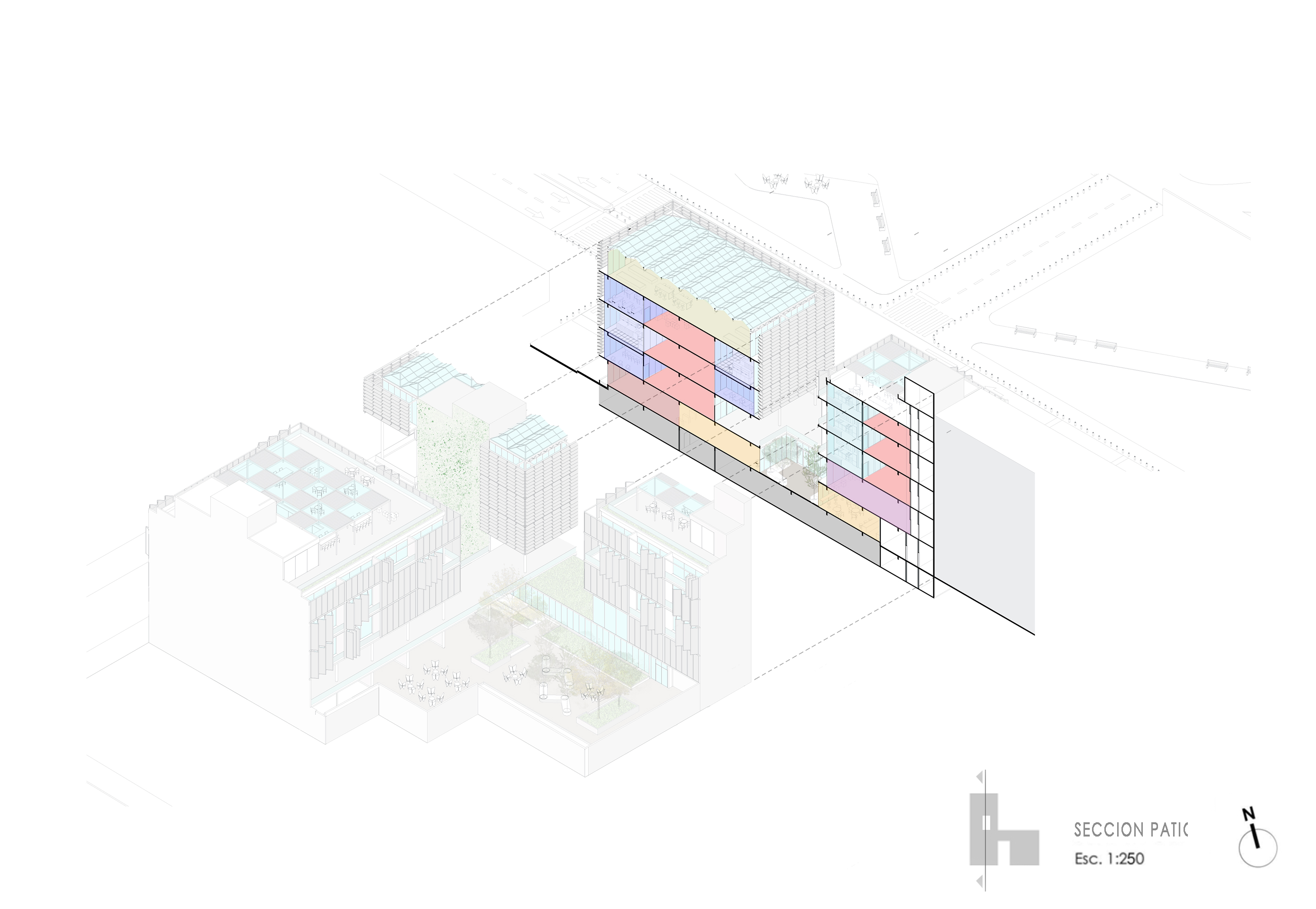 AXONOMETRICAS, ESQUEMAS Y CORTES-1