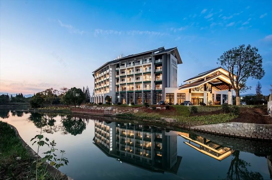 孙红伟&王莹新作 | 宁波滕头天港漫非酒店,尽享自然湖光景色-0