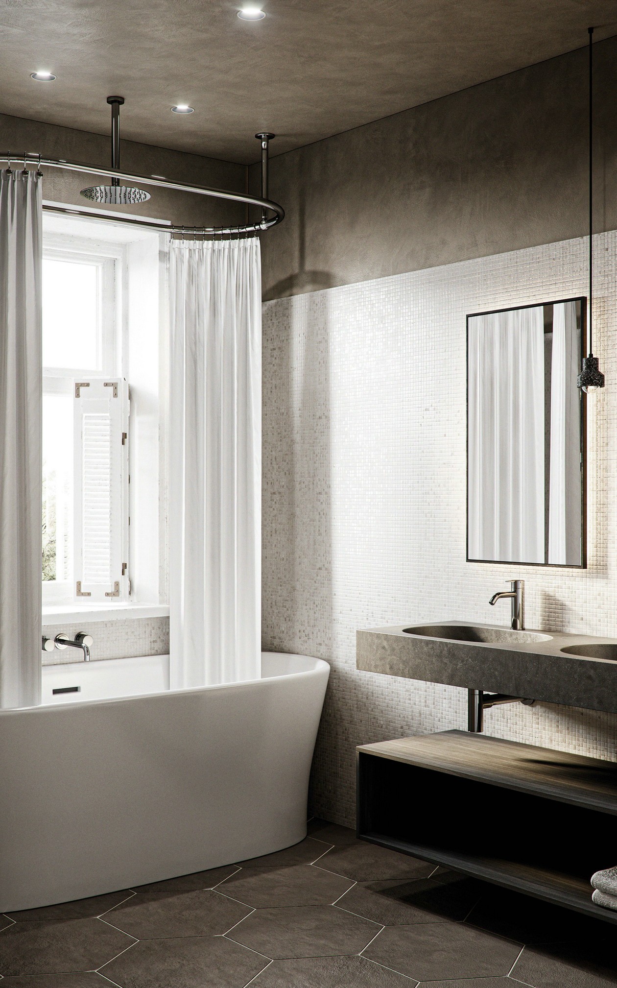 侘寂风复古平层-10