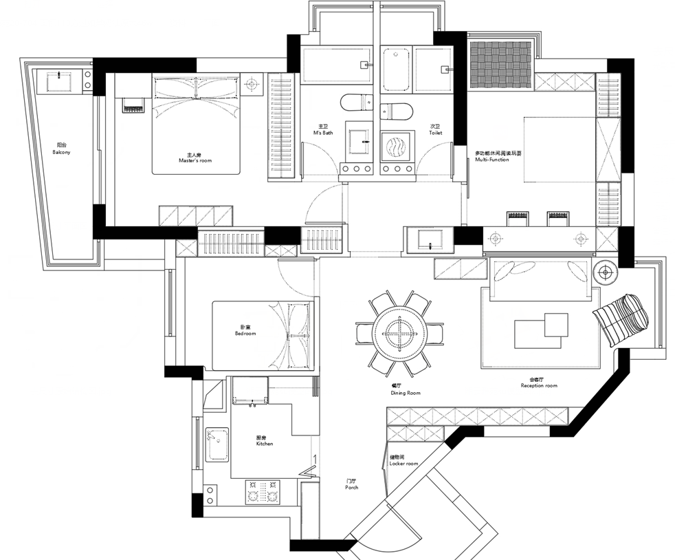 MHOO|湘云雅苑110m²现代原木风：原木之韵，镌刻时光的温柔诗篇-52