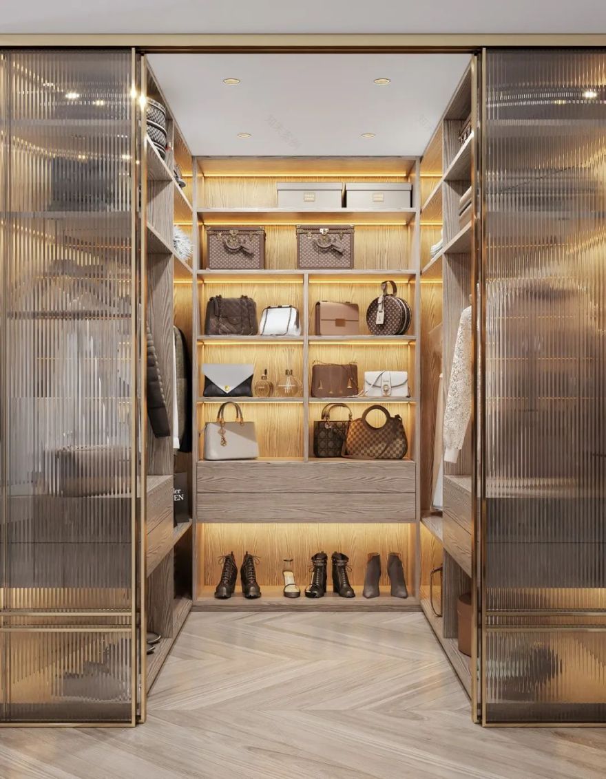 现代轻奢风的居住空间-82