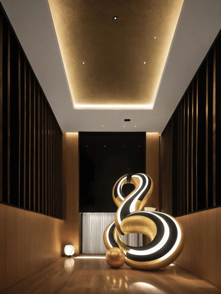 宝格丽风格酒店公寓设计丨广州 GBD 设计机构-28