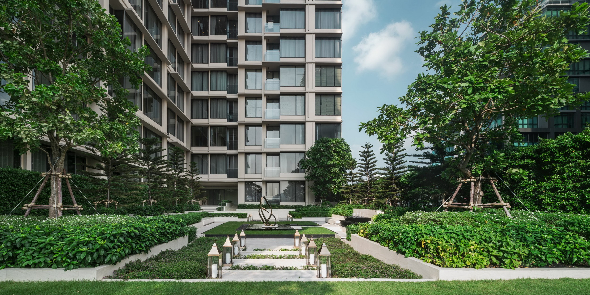 曼谷 ESSE ASOKE 公寓，现代景观建筑典范-33