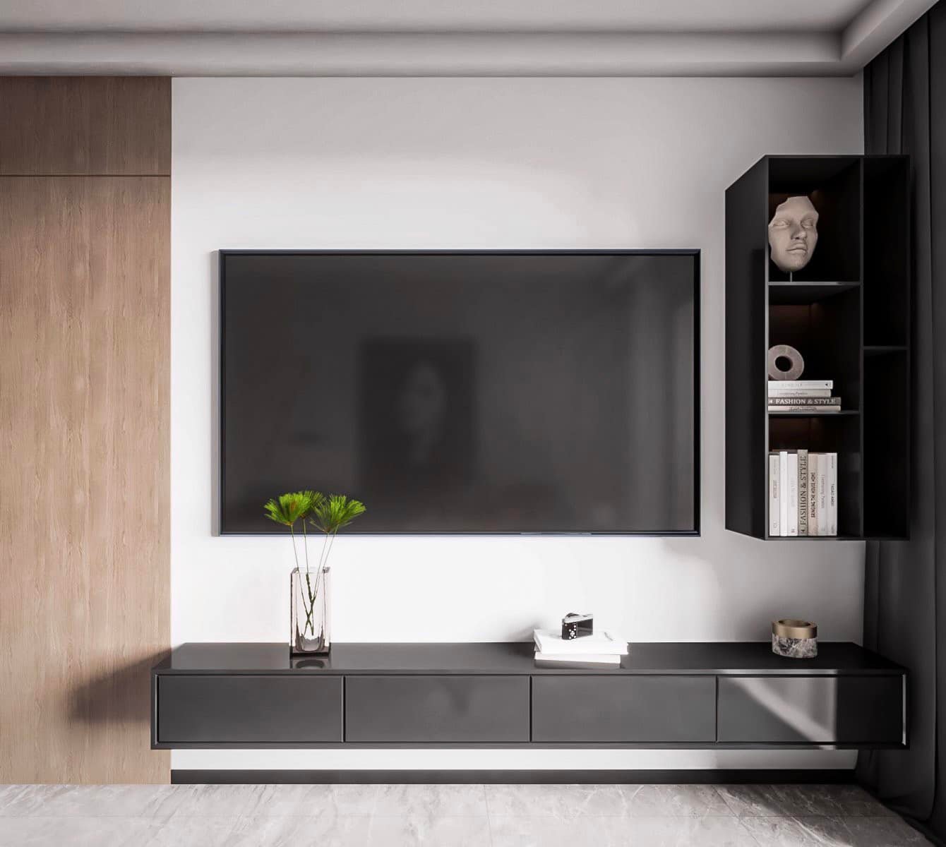 Sketchup客厅室内模型丨Dieu Linh-3