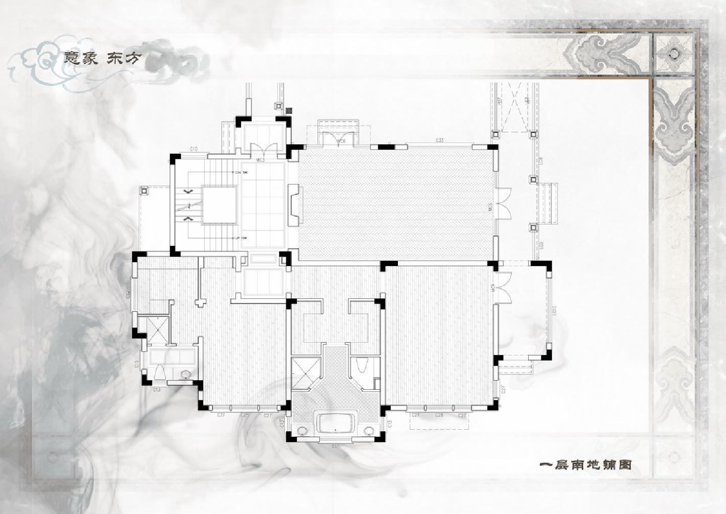 新中式大宅概念陈设配饰设计方案ddx-16