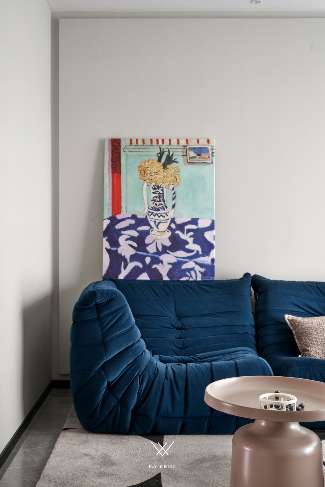 奶油色调的现代简约家居设计丨中国杭州丨菲拉设计-26